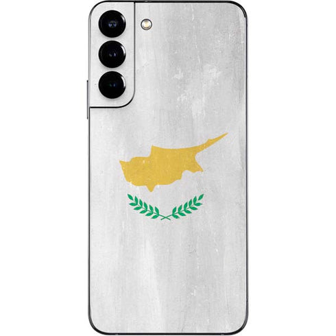 Cyprus Flag Distressed Galaxy S22 Plus Skin